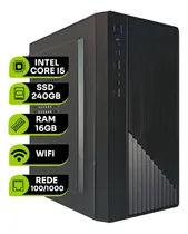 Comprar Pc Computador Cpu Intel Core I5 Ssd 240gb \u002F 16gb Memória Ram
