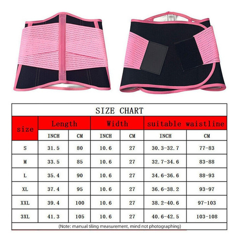 Cinturón Deportivo Moldeador De Cintura Para Mujer