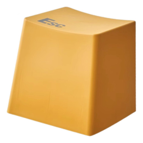 Taburete De Baño, Ergonómico Y Ligero Para Amarillo