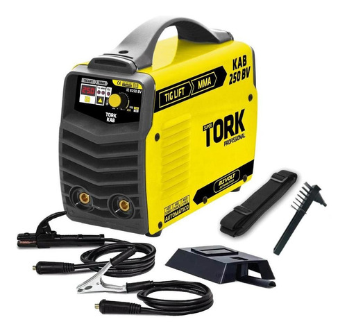 Máquina De Solda Inversora Kab250 Bivolt Ie-8250 Super Tork