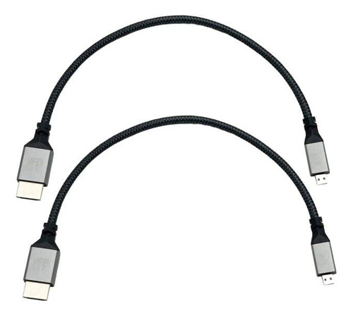 Seadream Cable 4k Micro Hdmi A Hdmi De 1 Pie, Paquete De 2 C