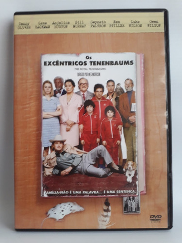 Dvd Os Excêntricos Tenenbaums - Gwyneth Paltrow Ótimo Estado (Usado)