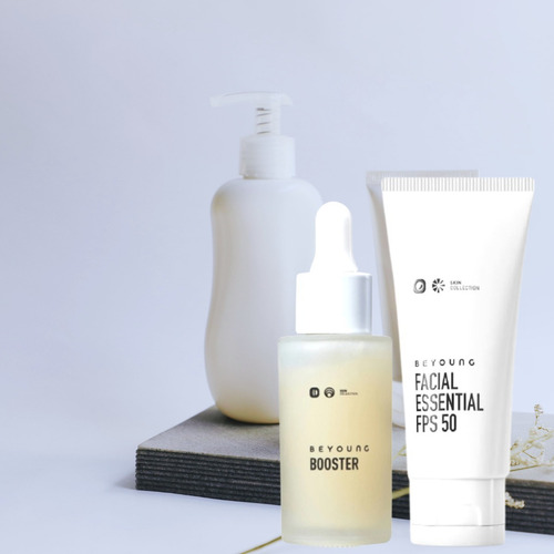 Imagem 2 de 9 de Kit Beyoung Booster + Protetor Solar Facial Essential Fps 50