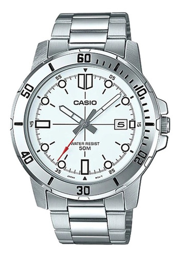 Reloj Hombre Casio Mtp-vd01d Acero Inoxidable Fechador 