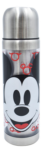 Termo Cafe Vaso Termico Disney Mickey Acero Inoxidable 500ml