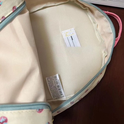 Mochila Con Estampado De Fresas For Bebé, Mo
