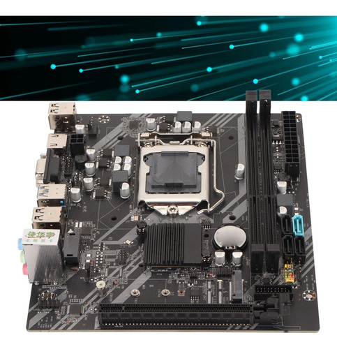 Placa Base Lga 1151, Placa Base Ddr3 Con Canal Pcie X16 Sata