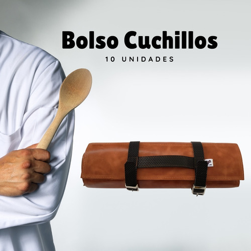 Imagen 8 de 10 de Bolso Porta Cuchillos 10unds Muflón Chile
