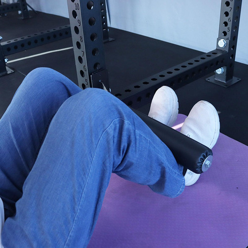 Accesorios Para El Gimnasio En El Rack De Cuclillas De Una