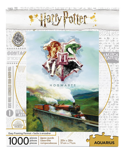 Aquarius Harry Potter Puzzle Hogwarts Express Train (rompeca