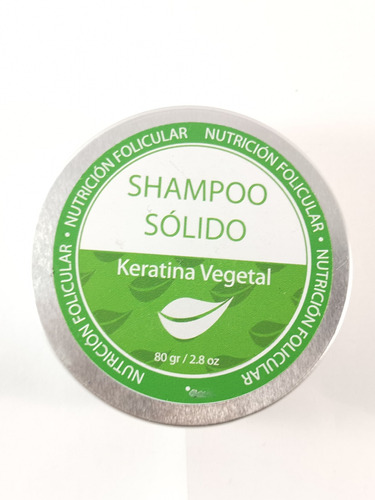 Shampoo Sólido De Keratina Vegetal
