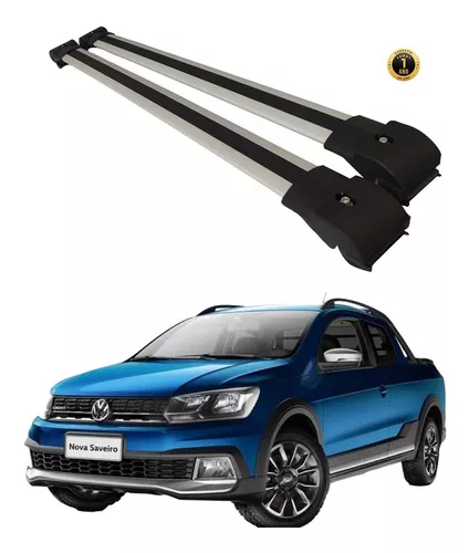 Rack Travessa Larga Para Longarina Volkswagen Saveiro Cross 2015 Eqmax em  Promoção na Americanas