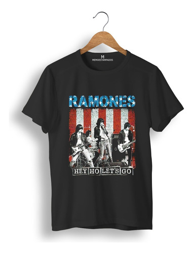 Remera: Ramones 1 Bandera Memoestampado