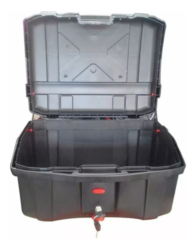 Baul Moto 40lt Color Gris. Dim