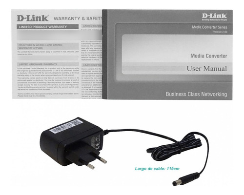 Convertidor De Medios Gigabit D-link 1-sfp Clickbox