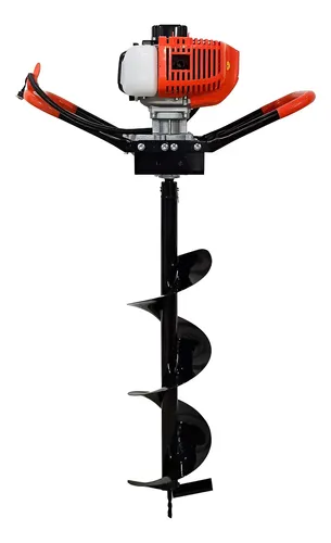 Perfurador De Solo A Gasolina 65cc Com Broca 200x800cm
