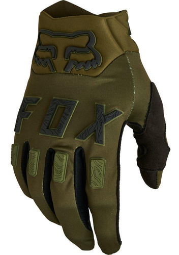 Guantes Moto Legion Water Verde Fox