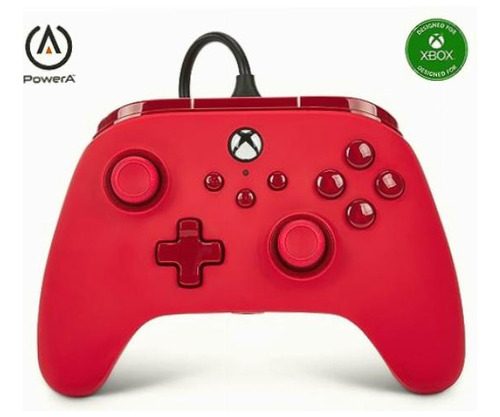 Powera Advantage Wired Controller For Xbox Series X|s Red