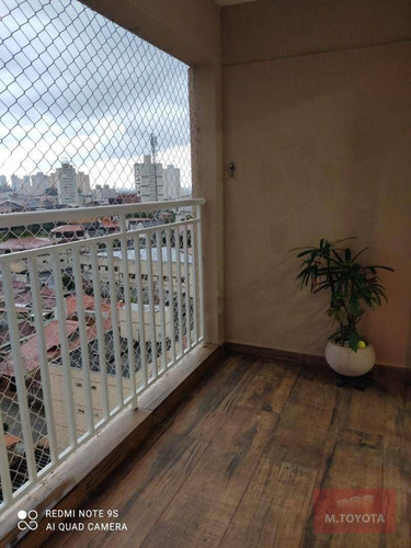 Imagem 9 de 29 de Apartamento Com 3 Dormitórios À Venda, 77 M² Por R$ 450.000,00 - Vila Rosália - Guarulhos/sp - Ap0058