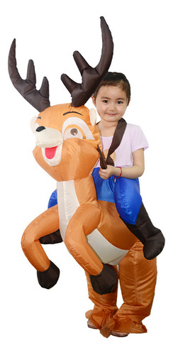 Ropa Inflable Para Alces Cosplay Para Niños En Navidad