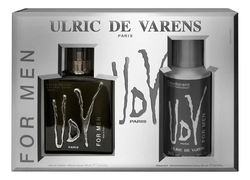 Kit Ulrich De Varens Udv For Men Edt 100ml + Desodorante Bs