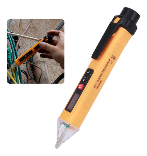 Aneng Probador De Voltaje Digital Lcd Sin Contacto 12v-1000v