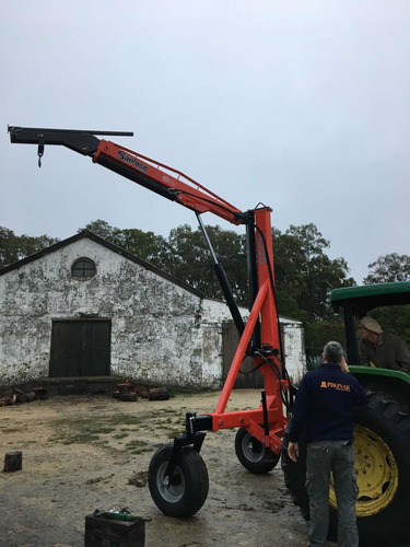 Elevador Hidraulico, Guinche De 3 Puntos Rdm De 6.80 Mts