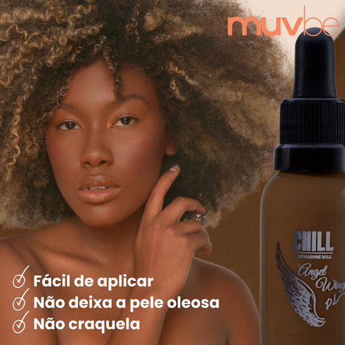 Base de maquiagem em creme Catharine Hill Bases Media Cobertura Base tom 1.5 - 30mL 30g
