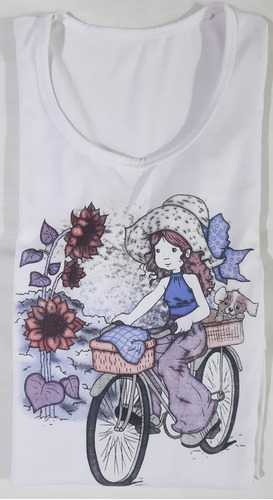 Remera Manga Larga Estampada - Sarah Kay