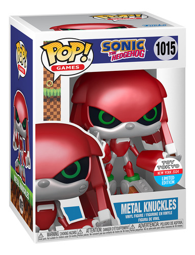 Funko Pop! Games - Metal Sonic And Metal Knuckles - 2 Pack
