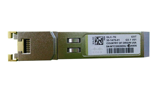 Transceiver  Cisco Cobre Rj-45 | Glc-te - Original -sellado