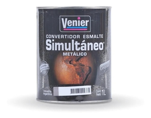 Simultáneo Convertidor Esmalte Metálico Venier  X 1 Lt