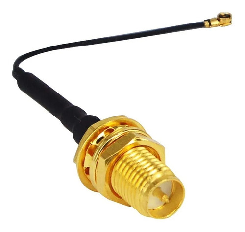 Imagen 1 de 3 de Cable Mikrotik Pigtail Ufl A Rpsma 30 Cmts