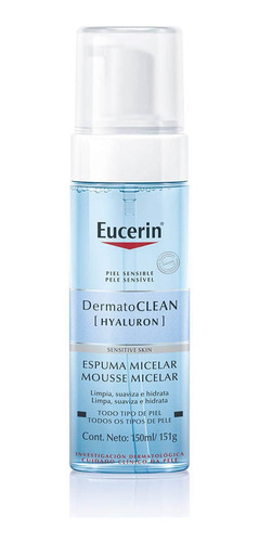 Espuma Micelar Eucerin Dermatoclean X 150 Ml