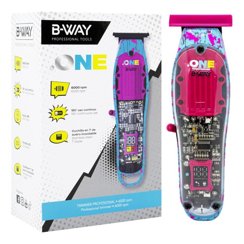 B-way One Trimmer Profesional Inalámbrico Cuchilla T Local