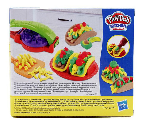 Imagem 2 de 3 de Massa De Modelar Play-doh Kitchen Comidinha Mexicana- Hasbro