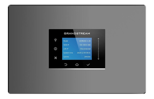 Conmutador Grandstream Ucm6304a Pbx Ip Color Negro /vc