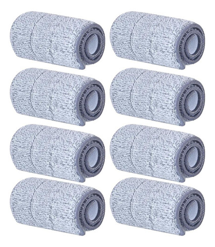 Ba 2 Set De Recambios Para Mopa Plana, Paquete De 8 2 Piezas