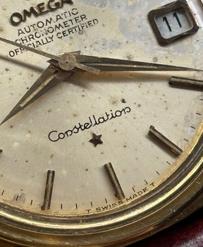 Reloj Omega Constellation Automático Café Dorado Beige (Usado)