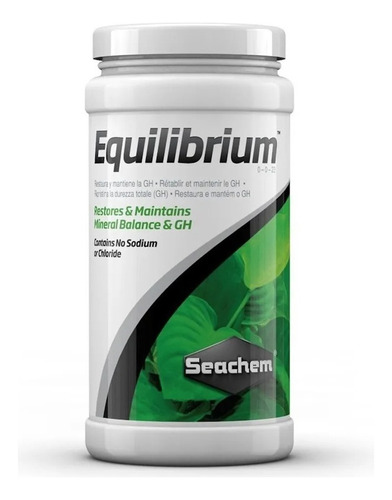 Seachem Equilibrium 300g Aumenta Mantém Gh