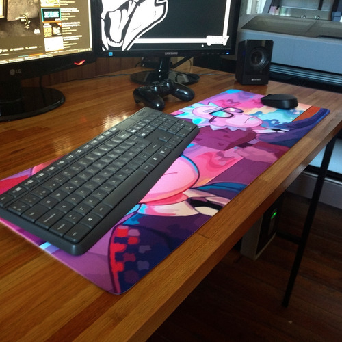 Imagen 2 de 8 de Mousepad Rick&morty *80x28,5cm* Cod:001