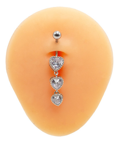 Piercing Ombligo CoLG Acero 3 Joyas Bjcc3p 1.6x10x5/10 1 Und