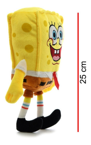 Imagen 2 de 3 de Peluche Premium Bob Esponja Phi Phi Toys La Plata