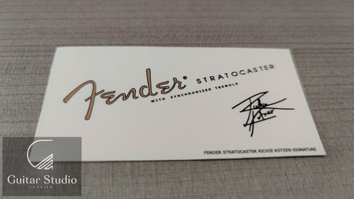 Decal Waterslide Richie Kotzen Signature