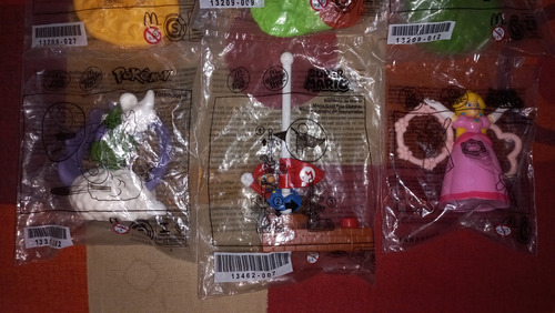 Juguetes Mcdonald's Varias Colecciones 5 (precio Por Pieza) (Usado)