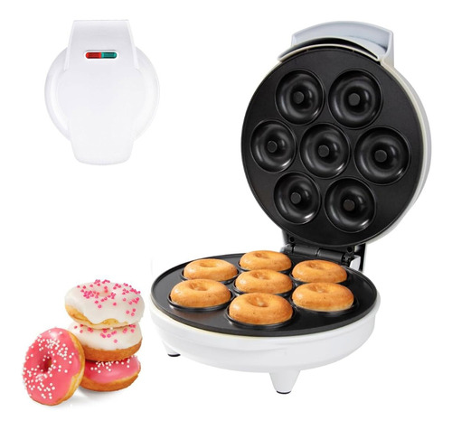 Mini Máquina Para Hacer Donas De Cocina Para 7 Donas 1200w