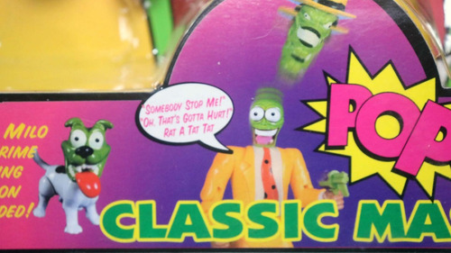 Boneco O Máskara E Milo Classic Talking Head Poppers Pop 97