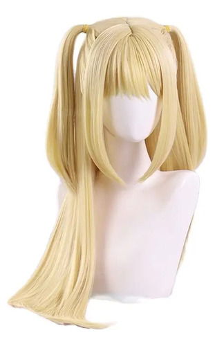 Pelucas Anime Misa Death Cosplay Note Golden Amane Misamisa