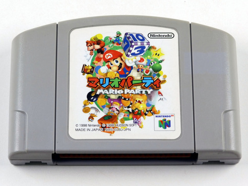 Mario Party Jp Original Nintendo 64 N64