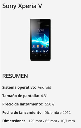 Xperia V Lt25i 